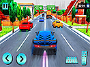 Car Racing in Fast Highway Traffic